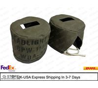 Set di 2 coprifari anteriori Willys Jeep MB Ford Gpw