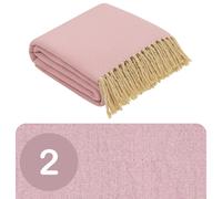 Set Di 2 Copriletto Boho In Cotone 125x150