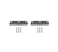 Set di 2 cordiere cromate a 6 corde, ponte per chitarra elettrica