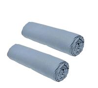 Set di 2 cover fogli oggi essenziali - 140 x 190 cm - 2 persone - 100% cotone - denim