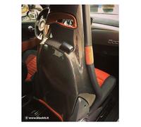 SET DI 2 COVER SEDILI SABELT IN CARBONIO