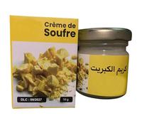 Set di 2 - Crema allo zolfo naturale 50 g - Pelli problematiche - Senza additivi - Cura purificante - Quasi