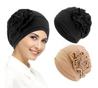 Set di 2 Cuffie per Capelli Chemioterapia, Adatte per Pazienti con Perdita e Cancro - per Donne