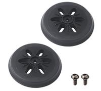 Set di 2 cuscinetti abrasivi di ricambio da 15,2 cm, compatibili con Bosch ROS65VC 1250DEVS 3727DVS 3727DEVS compatibili con Bosch RS6045 RS6046