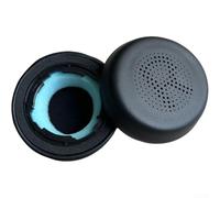 Set di 2 cuscinetti auricolari per cuffie wireless JLab Go Lux in morbida pelle proteica per supportare l'ascolto di lunga durata (nero)