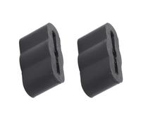 Set di 2 cuscinetti di attrito per lavastoviglie, WP8268961 in gomma resistente, ricambio compatibile con Whirlpool Amana