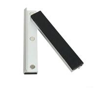 Set di 2 cuscinetti magnetici in gomma per morsa per macchine da banco in metallo, struttura in lega di alluminio fornisce una presa forte e serraggio (7,6 cm)