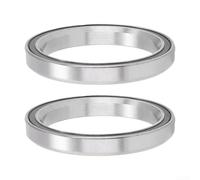 Set di 2 cuscinetti per sterzo per bicicletta, 38 x 27, 15 x 6, 5 mm, con guarnizione in gomma per una maggiore durata
