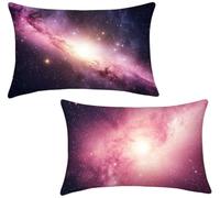 Set di 2 Cuscini da Esterno Il cielo stellare Federe Cuscino Letto 60x90 Velluto Copricuscini Divano sogno Guanciale Letto, Federe Cuscini Divano Impermeabili Copricuscino, Decorazioni Giardino x-892