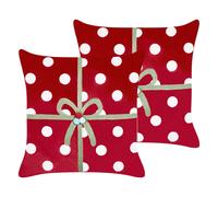Set di 2 cuscini decorativi in velluto cuscini da divano con motivo regalo di Na