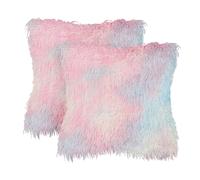 Set di 2 cuscini decorativi tessuto multicolore 45 x 45 cm AMARYLLIS