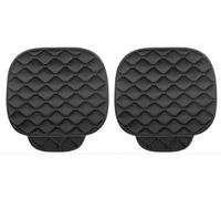 Set di 2 cuscini per auto, universali, impermeabili, per sedili anteriori auto, in pelle PU, antiscivolo, per sedili anteriori, a casa e in ufficio
