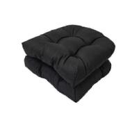 Set di 2 cuscini per sedie da esterno, cuscini per pavimenti per mobili da giardino