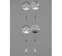 Set Di 2 Decorazioni A Forma Di Cerchio Con Colibrì E Farfalle 86CM Formano WA