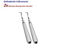 Set di 2 Dentale Ortodonzia accessori MERSHON SPINGIBANDE Band pusher elevator