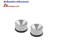 Set di 2 Dentale Restorative Strumenti Amalgama Well Mixing well composite Tool