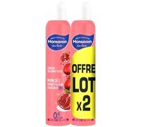 Set Di 2 Deodoranti Monsavon Latte Melograno Ibisco Pietra Di Allume 2x200ml