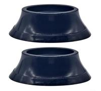 Set di 2 distanziali per cuffie da 28 mm in lega di alluminio e guarnizione in gomma per una migliore funzione della bici