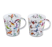 Set Di 2 DUNOON Tazze Lomond PARADIESE Farfalle 320ml Formano