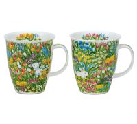 Set Di 2 DUNOON Tazze, Tazze Nevis Hidden Border Primavera 480ml Formano