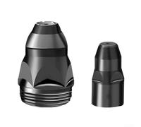 Set di 2 elettrodi e ugelli per taglio al plasma P80 progettati per la rimozione rapida delle scorie e una migliore efficienza di lavoro nel taglio dei metalli