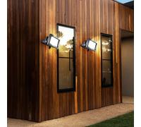 Set Di 2 Faretti Da Parete LED Esterni Illuminazione Per Ingressi 10W