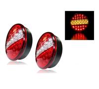 Set Di 2 Fari Posteriori A Led Per Camion Furgone Carovana Rimorchio
