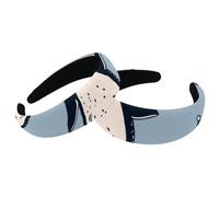 Set di 2 fasce larghe in velluto da donna, motivo pinguino carino, accessori imbottiti per capelli di bellezza, fasce per capelli spesse per ragazze