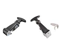 Set di 2 Fascette per Cofano, Completo, 120 mm, 12 cm, in Gomma