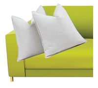 Set di 2 Federe Cuscini Chenille Spigato - Fodere Decorative Quadrato/Re rettangolare con Cerniera Nascosta, Morbide e Lavabili, Adatte per Divano Cuscino Soggiorno(Cream White,50x70 cm Set Of 2)