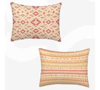 Set di 2 Federe Cuscini Divano Carino, Cuscini per Divano Boemia 50x80 Fodera pe Cuscino Decorativo, Stampa Fronte-retro Con Cerniera Nascosta, Per Soggiorno Decorazioni Casa, Regalo -SW260367K