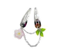 Set di 2 fermagli per capelli alla moda colorati fermagli per capelli ornamento elegante accessorio per capelli per le signore