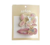 Set di 2 fermagli per capelli per cane/conigli, per bambini, per la scuola, aggiungono dolcezza per varie acconciature
