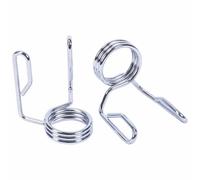 Set di 2 fermi a disco in piuma Pure2Improve Argenté 50 mm
