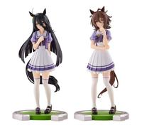 Set Di 2 Figure Banpresto Uma Musume Pretty Derby Manhattan Cafe E Agnes Tachyon
