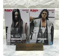 Set di 2 figure SOLID AND SOULS Bleach Kenpachi Zaraki Retsu Unohana nuove