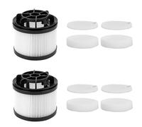Set Di 2 Filtri Compatibili con Aspirapolvere Senza Fili LVAC-200, 2 Filtro Post-Motore E 4 Filtro Pre-Motore, Lavabili e Riutilizzabili Accessori di Ricambio