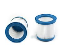 Set di 2 filtri di ricambio per aspirapolvere Black & Decker, design pieghettato, adatto ai modelli Fej520Jf Fej520 Jfs e Sv J 52 Ob Fs lavabile a cilindro filtro aspirapolvere spazzola laterale per