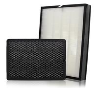 Set di 2 filtri di ricambio sostituisce FY2422 & FY2420 compatibile con Philips AC2887, AC2882, AC2889 e AC3829 purificatore d'aria, 1 filtro al carbonio attivato e 1 filtro HEPA per allergia contro