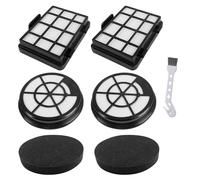 Set di 2 filtri HEPA di ricambio per Bosch BZ152EF Serie 2, 2 HEPA + 2 filtri di scarico per aspirapolvere Bosch BGC05A220A, BGC05A320, BGC05A322, BGC05AAA1