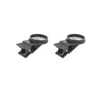Set di 2 filtri per lenti portatili da 37 mm per fotocamera cellulare, filtro CPL in vetro ottico