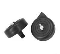 Set di 2 filtri per silenziatore, compressore d'aria, accessori di aspirazione per soppressione del rumore (16 mm)