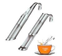 Set di 2 filtri per tè in acciaio inox, infusore per tè riutilizzabile | ideale per tè alla rinfusa e tisana | pratico e originale
