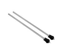 Set di 2 gambe di supporto per grancassa, accessori per batteria, struttura in metallo, lunghezza 37 cm, per rack e tamburi da pavimento