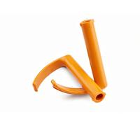 Set di 2 ganci a millepiedi small orange