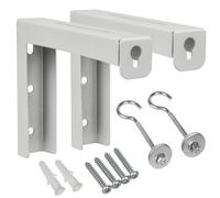 Set di 2 ganci per schermi di proiezione Maclean MC-923, max. carico 25 kg