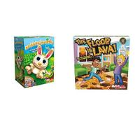 Set di 2 giochi: Acchiappa Coniglio + Il Pavimento è Lava - Giochi da Tavolo, Azione, Abilità e Velocità per Bambini - Nuovo Set Giochi - Gioca con la Famiglia o gli Amici - 2+ giocatori - 5+