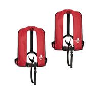Set di 2 Giubbotti Automatici da 12 Miglia per Salvataggio, Diversi Modelli, Rot, 165N