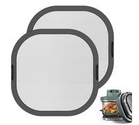 Set di 2 griglie antiproiezione magnetiche in acciaio inossidabile per Ninja CRISPi PRO XL AS090EU, Air Fryer Accessori per Ninja Air Fryer AS090 AS101