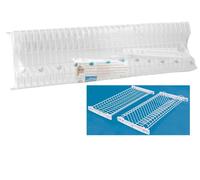 Set di 2 griglie per pensili con supporto di cm 86